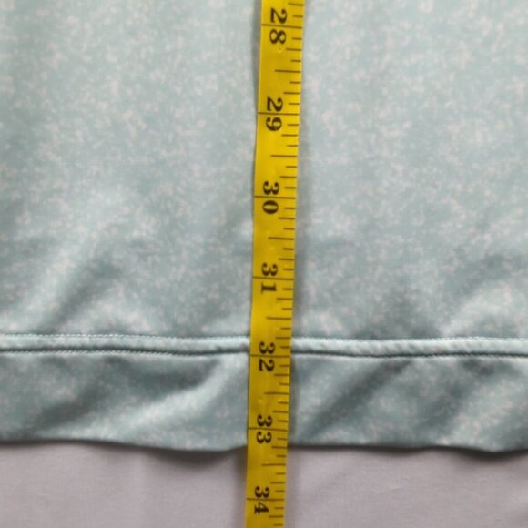 Foot Joy Mens 2XL Traditional Fit Light Green/White Paint Splatter Print Lisle - Picture 4 of 10